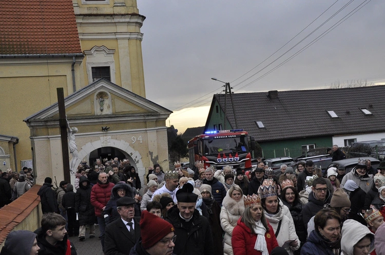 Orszak Trzech Króli w Brzeziej Łące 2025
