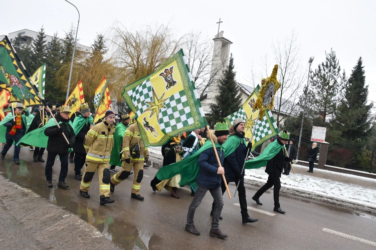 Przasnysz. Orszak Trzech Króli - cz. I