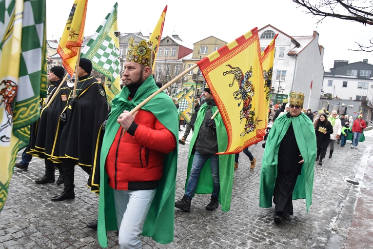 Przasnysz. Orszak Trzech Króli - cz. I