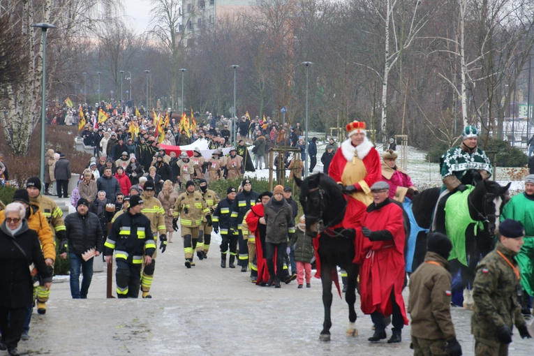 Płock. Orszak Trzech Króli - cz. II