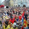 Świąteczny tłum na gliwickim rynku