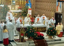 Msza św. w komorowickiej świątyni.