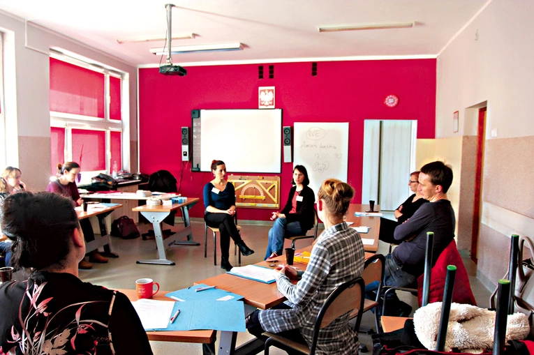 Tu odbyły się setki warsztatów i mnóstwo wizyt, które dały ludziom nadzieję.