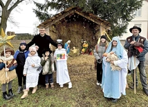 Akcja misyjna trwała od 26 grudnia do 10 stycznia. Na zdjęciu grupa kolędnicza z Niedzborza.