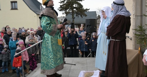 Do Kolonowskiego dotarł orszak Kacpra, Melchiora i Baltazara