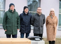 Kolejna rzeźba na szlaku symboli Radomia