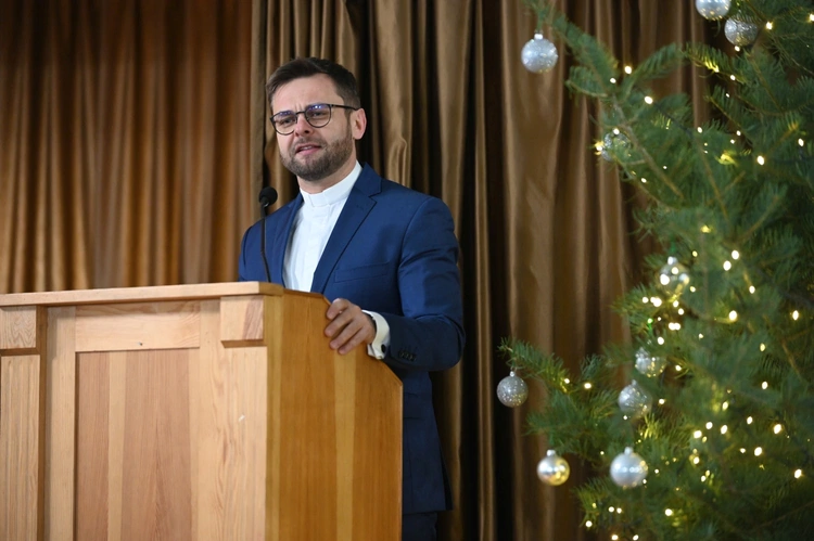 Spotkanie opłatkowo-noworoczne środowiska akademickiego