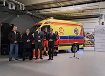 Sosnowiec. Rejonowe Pogotowie Ratunkowe z nowym ambulansem