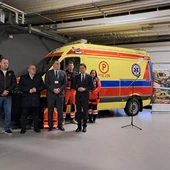 Sosnowiec. Rejonowe Pogotowie Ratunkowe z nowym ambulansem