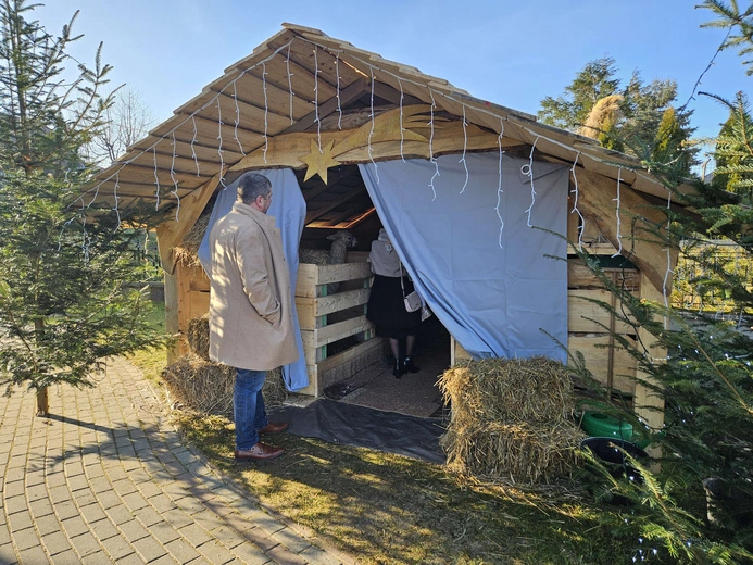 Żywa szopka w Niedźwiedzy