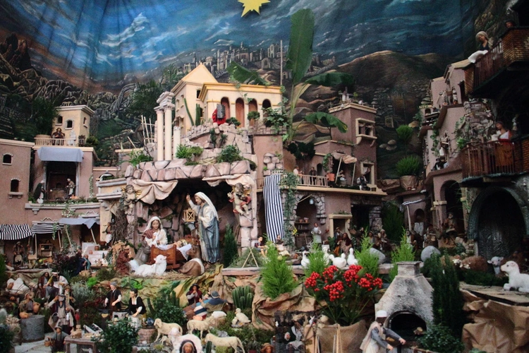 Ruchoma szopka w sanktuarium w Alwerni