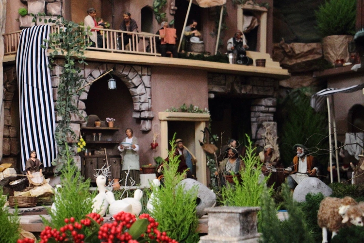 Ruchoma szopka w sanktuarium w Alwerni