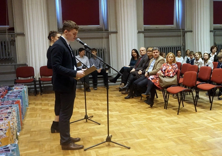Gala XXIV Międzyszkolnego Przeglądu Inscenizacji Bożonarodzeniowych  - wręczenie nagród 