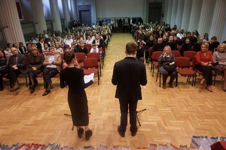Gala XXIV Międzyszkolnego Przeglądu Inscenizacji Bożonarodzeniowych  - wręczenie nagród 