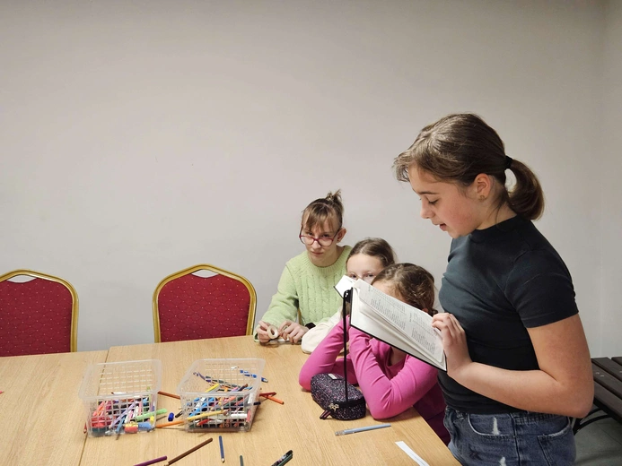 Kółko czytelnicze w Polnej