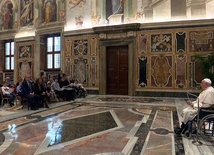 Wrocławskie dzieci chore na raka odwiedziły papieża Franciszka