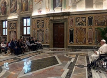 Wrocławskie dzieci chore na raka odwiedziły papieża Franciszka