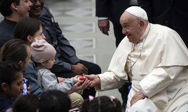 Franciszek podczas środowej audiencji generalnej