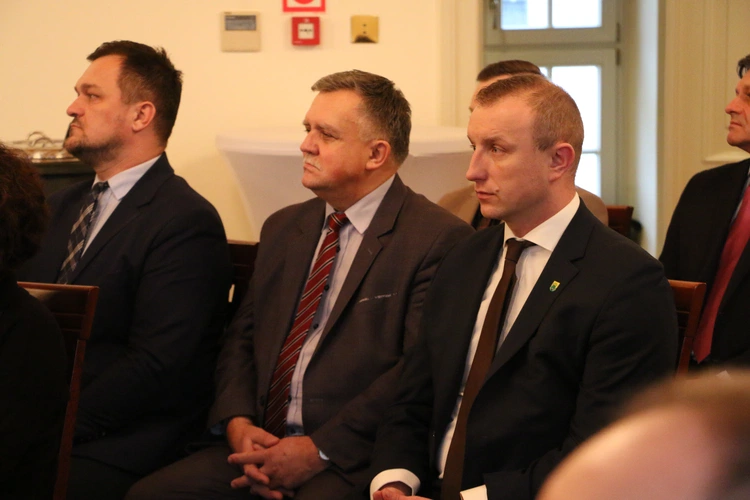 Płock. Spotkanie samorządowców u bp. Stułkowskiego