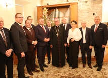 Płock. Spotkanie samorządowców u bp. Stułkowskiego