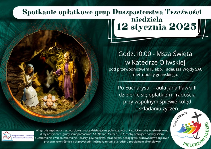 Opłatek dla grup trzeźwościowych