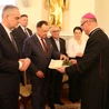 Samorządowcy z regionu u biskupa płockiego