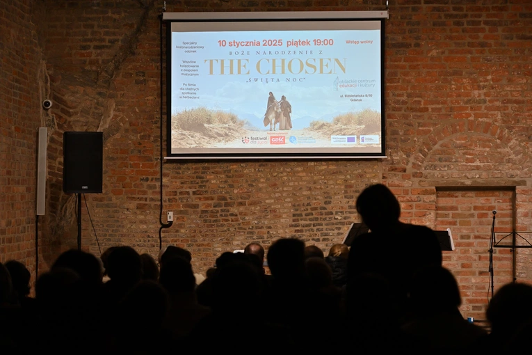 Pokaz odcinka serialu "The Chosen" w Gdańsku