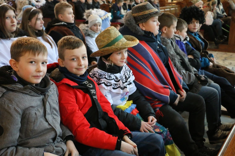 Rypin. Diecezjalne spotkanie Kolędników Misyjnych - cz. I