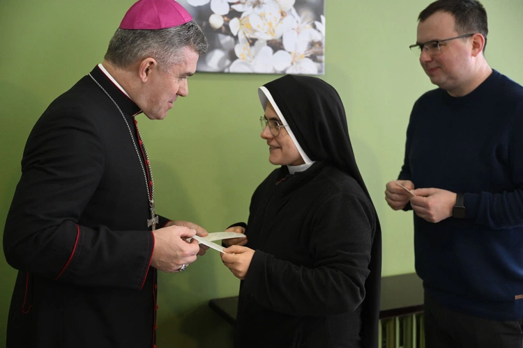Spotkanie opłatkowe dla katechetów