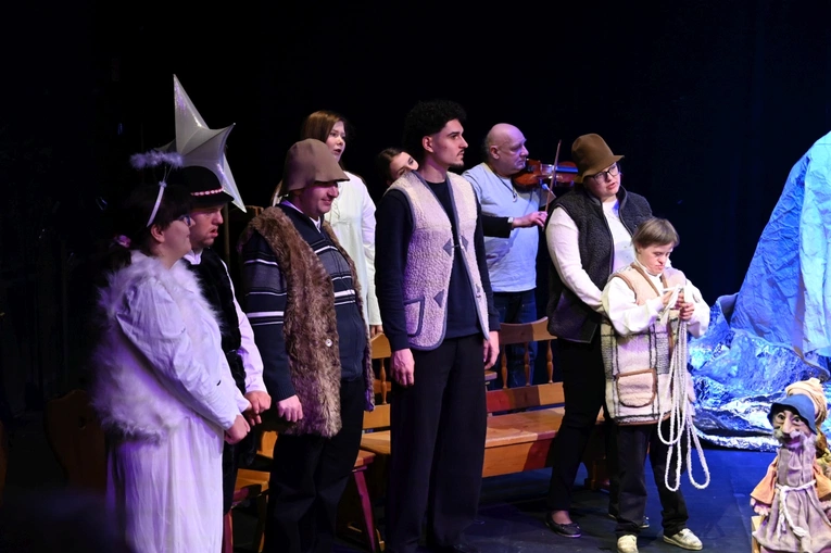 Jasełka dla przyjaciół Fundacji "L'Arche"