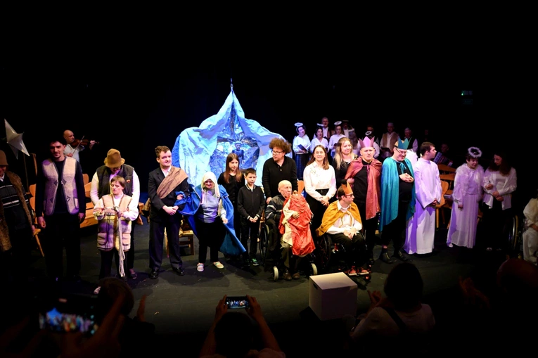 Jasełka dla przyjaciół Fundacji "L'Arche"