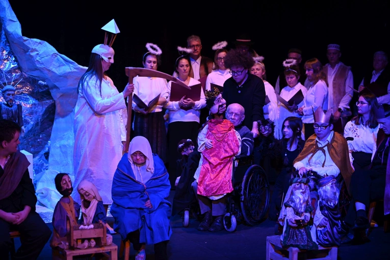 Jasełka dla przyjaciół Fundacji "L'Arche"