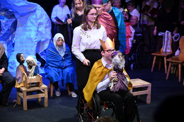 Jasełka dla przyjaciół Fundacji "L'Arche"