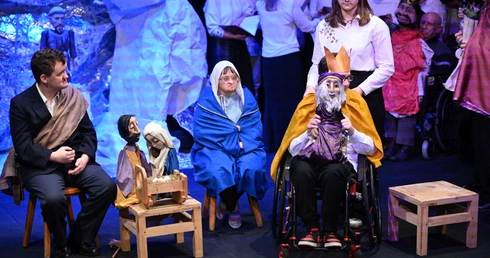 Jasełka dla przyjaciół Fundacji "L'Arche"