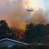 Śmigłowce w akcji gszenia pożarów w Los Angeles