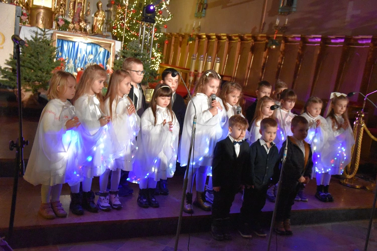 Przasnysz. Kolędowanie w farze