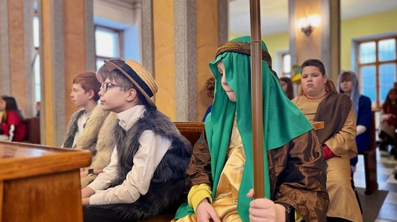 Kolędnicy misyjni dla dzieci z Konga