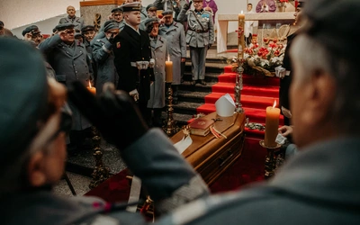 Ostatnie pożegnanie ks. Edmunda Skalskiego