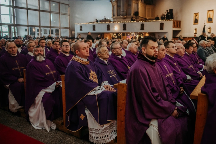 Ostatnie pożegnanie ks. Edmunda Skalskiego