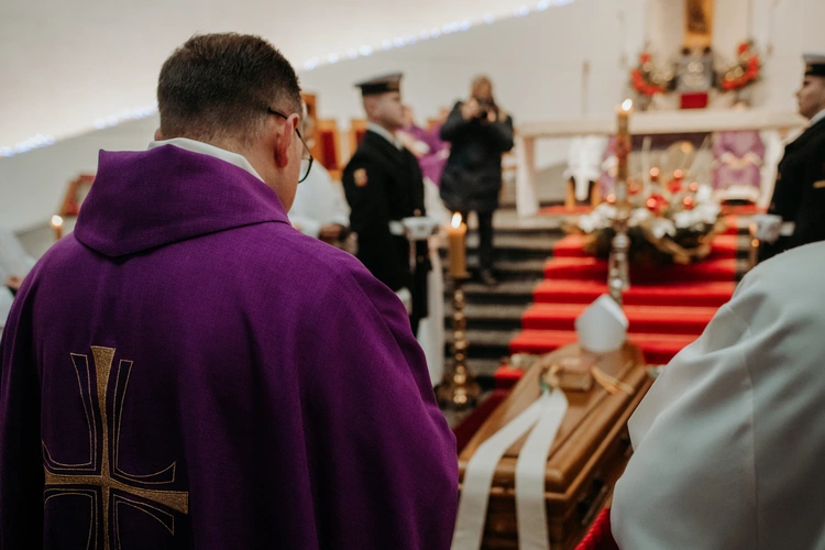Ostatnie pożegnanie ks. Edmunda Skalskiego