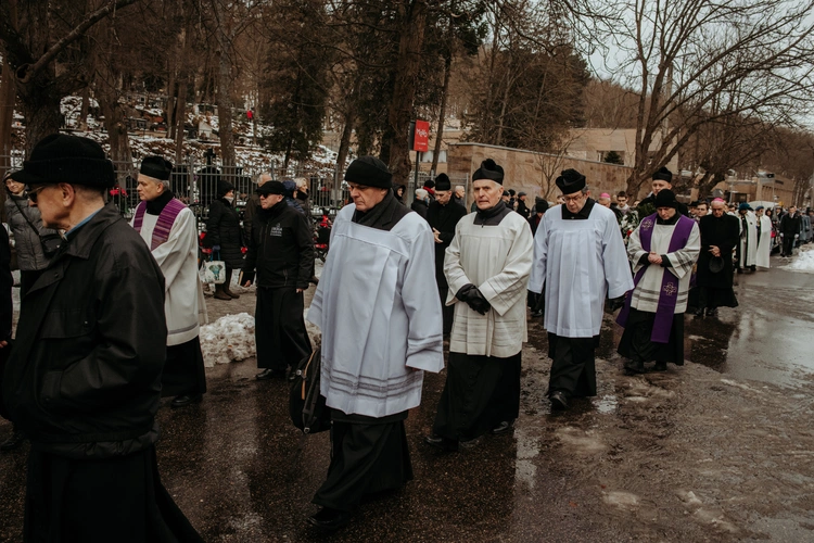 Ostatnie pożegnanie ks. Edmunda Skalskiego