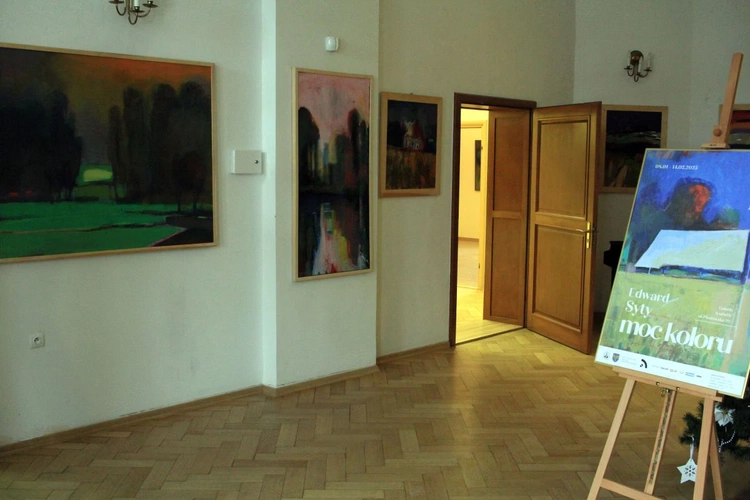 "Moc koloru". Wystawa malarstwa Edwarda Sytego