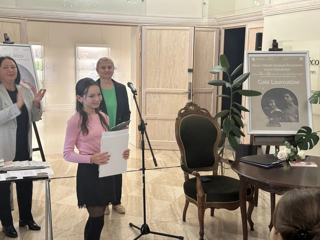 Julia Margol zwycieżyła w najmłodszej kategorii.