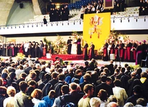 W czasie 46. Międzynarodowego Kongresu Eucharystycznego.
