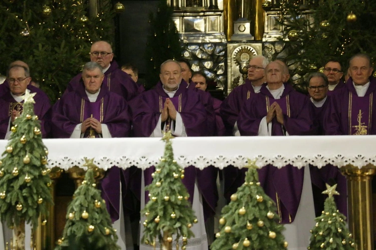 Pożegnanie ks. prof. Edwarda Walewandra