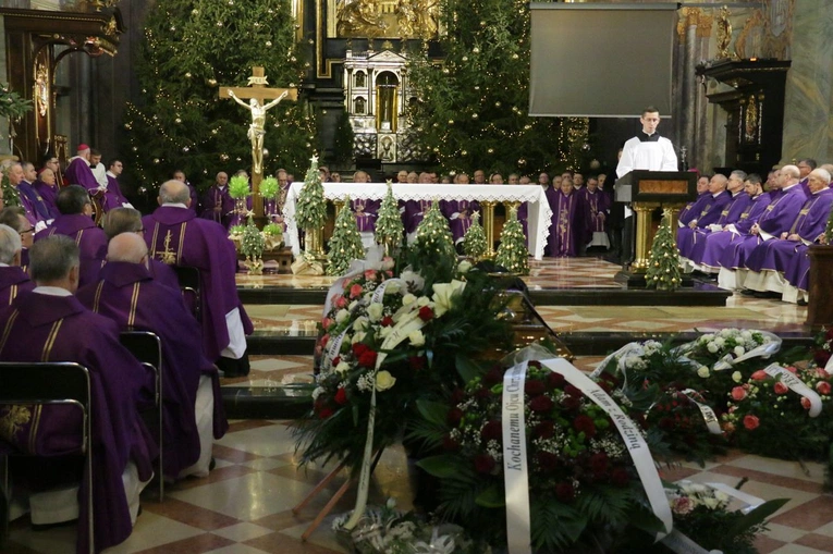 Pożegnanie ks. prof. Edwarda Walewandra