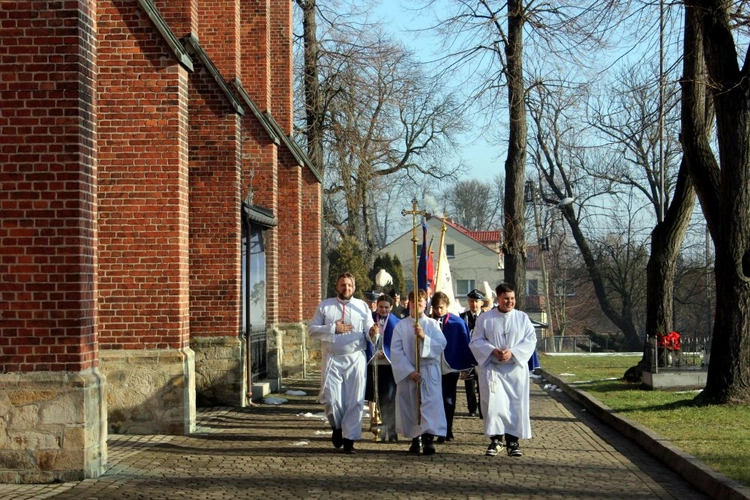Msza św. w 80. rocznicę marszu śmierci