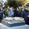 Odsłonięcie monumentu pamięci ofiar marszu śmierci
