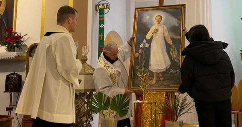 Relikwie bł. Karoliny Kózkówny w Janowie Lubelskim