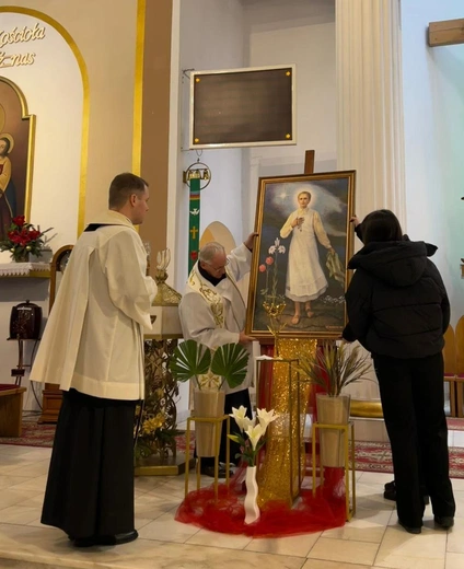 Relikwie bł. Karoliny Kózkówny w Janowie Lubelskim